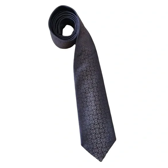 Gucci Dark Brown Silk Tie NWOT